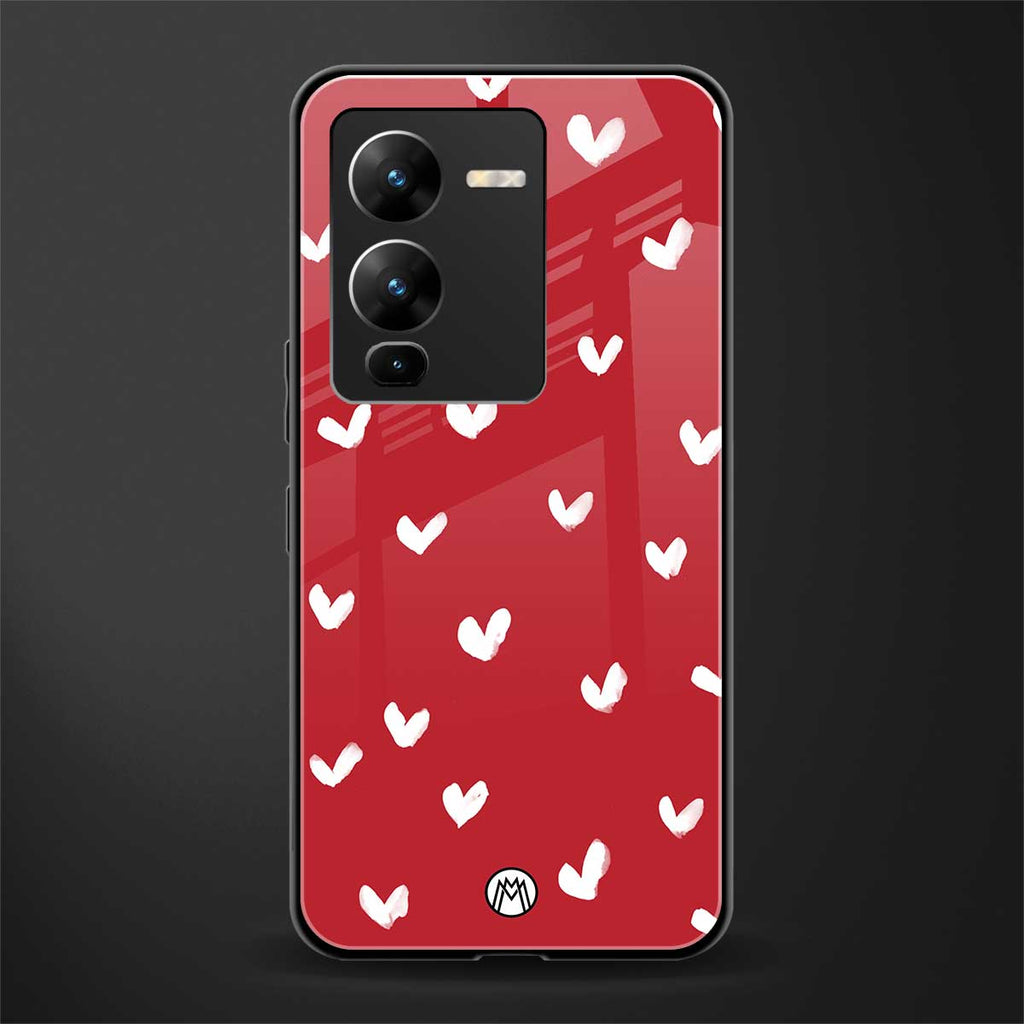 love is love red edition back phone cover | glass case for vivo v25 pro 5g