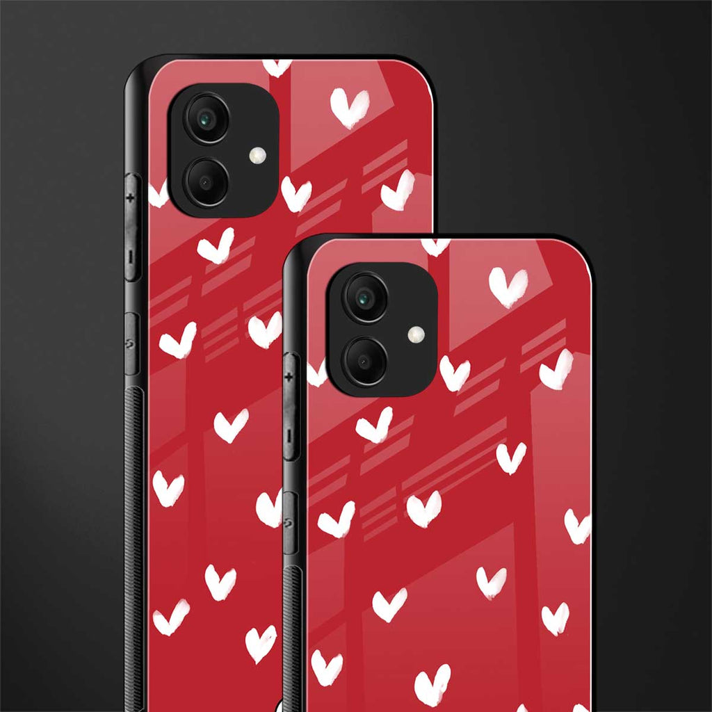 love is love red edition back phone cover | glass case for samsung galaxy a04