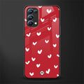 love is love red edition back phone cover | glass case for oppo reno 5