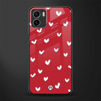 love is love red edition back phone cover | glass case for vivo y72