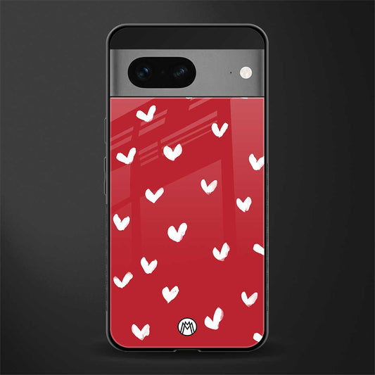 love is love red edition back phone cover | glass case for google pixel 7