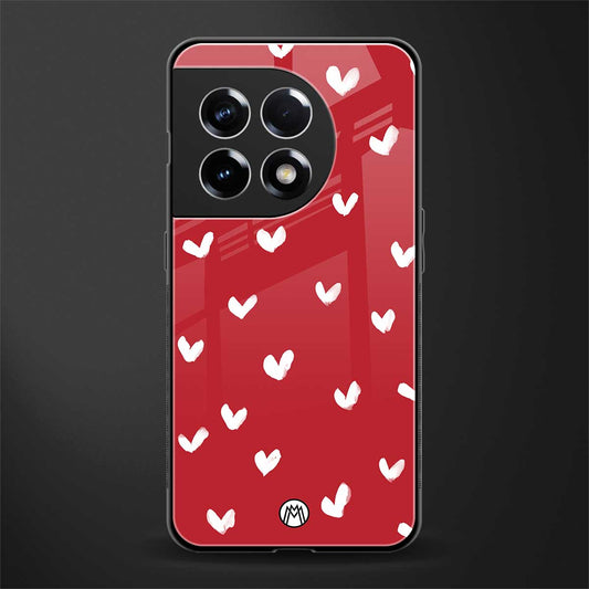love is love red edition back phone cover | glass case for oneplus 11r