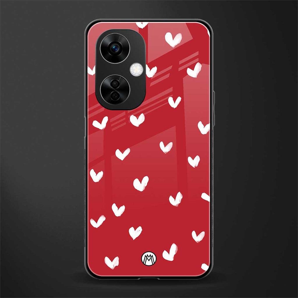 love is love red edition back phone cover | glass case for oneplus nord ce 3 lite