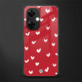 love is love red edition back phone cover | glass case for oneplus nord ce 3 lite