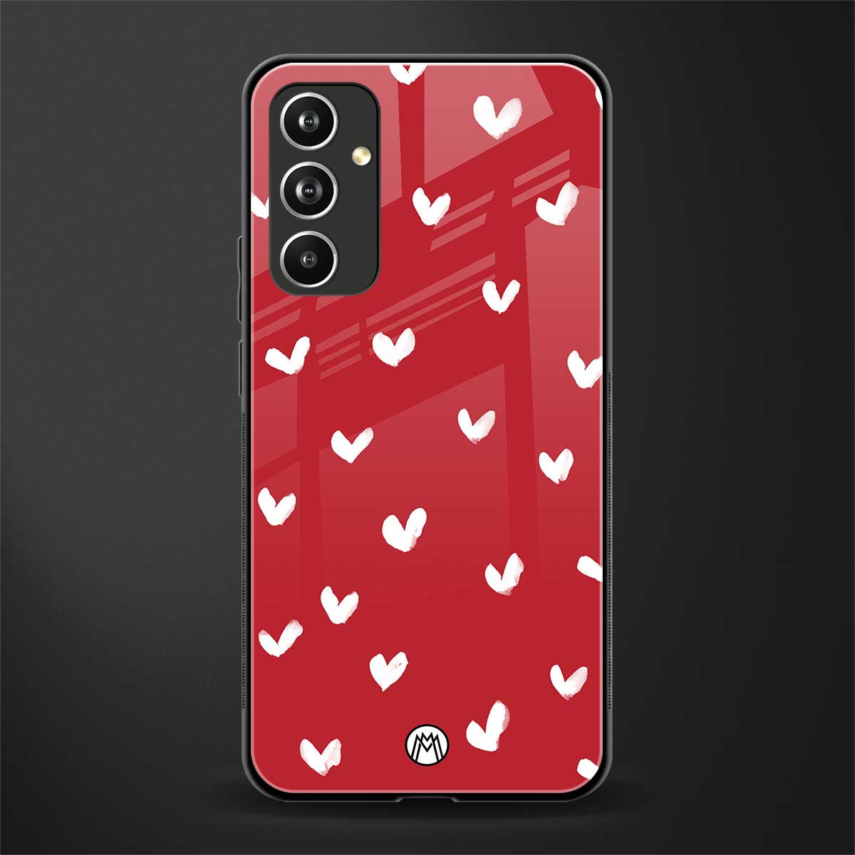 love is love red edition back phone cover | glass case for samsung galaxy a54 5g