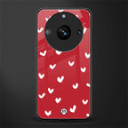 love is love red edition back phone cover | glass case for realme 11 pro 5g