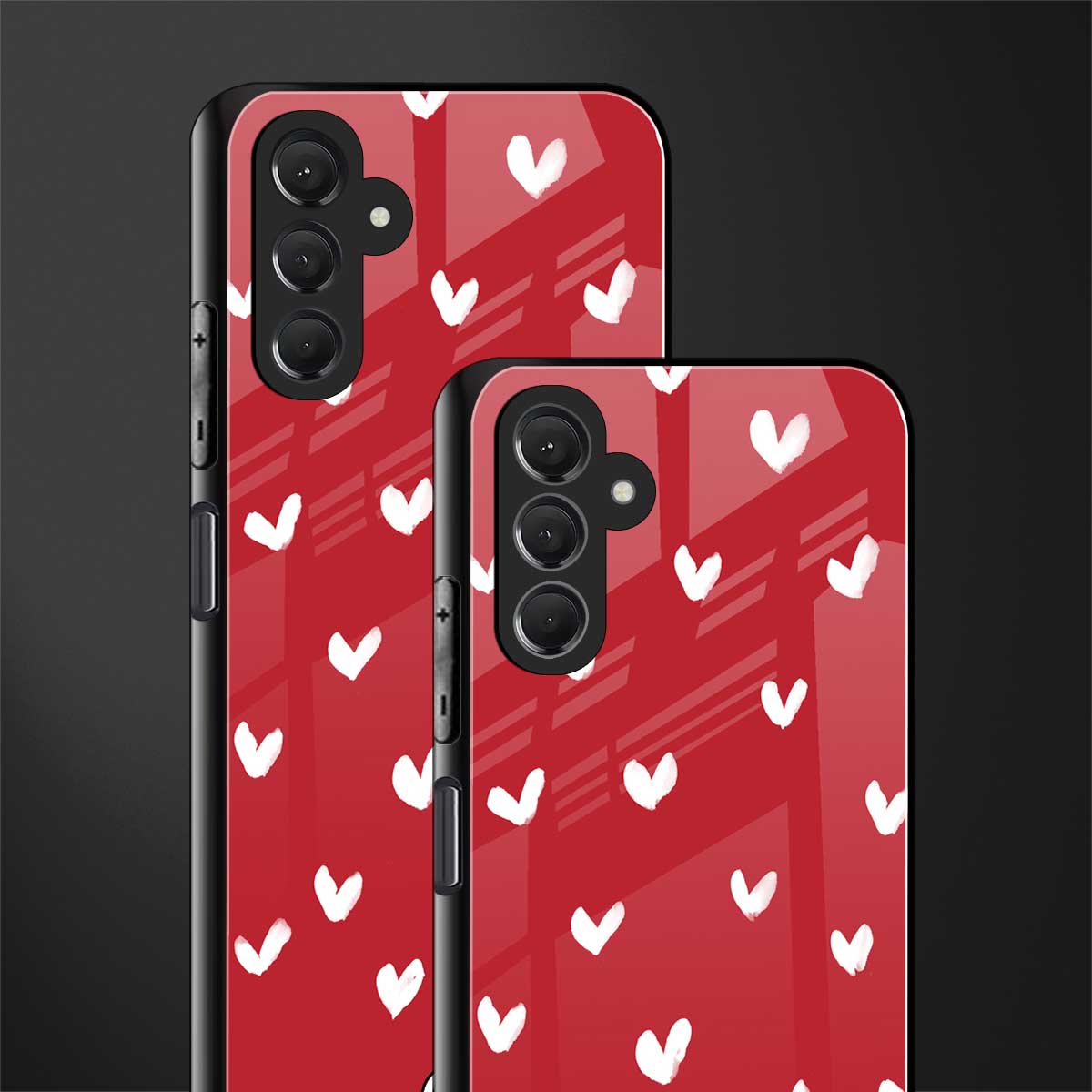 love is love red edition back phone cover | glass case for samsun galaxy a24 4g