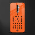 love like kanye glass case for oppo reno 2f image