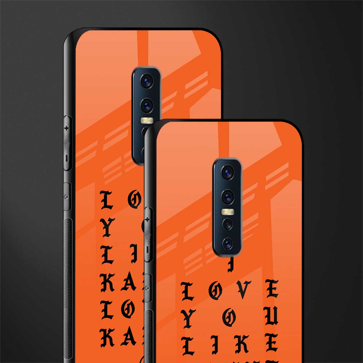 love like kanye glass case for vivo v17 pro image-2