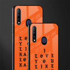 love like kanye glass case for vivo z1 pro image-2