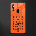love like kanye glass case for vivo v15 image