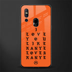 love like kanye glass case for vivo v15 image