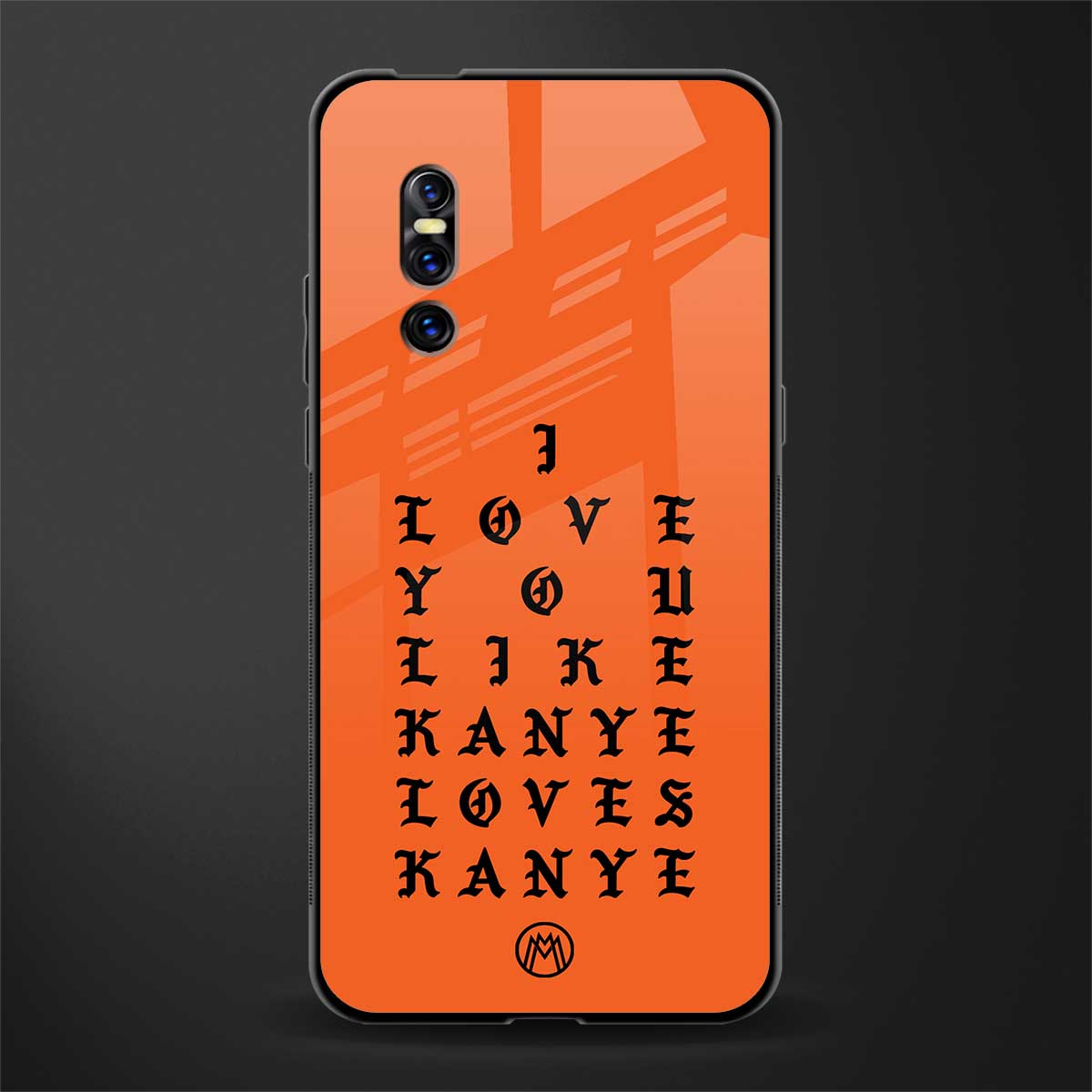 love like kanye glass case for vivo v15 pro image