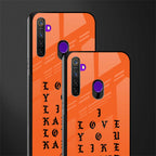love like kanye glass case for realme 5 pro image-2