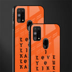 love like kanye glass case for samsung galaxy m31 prime edition image-2