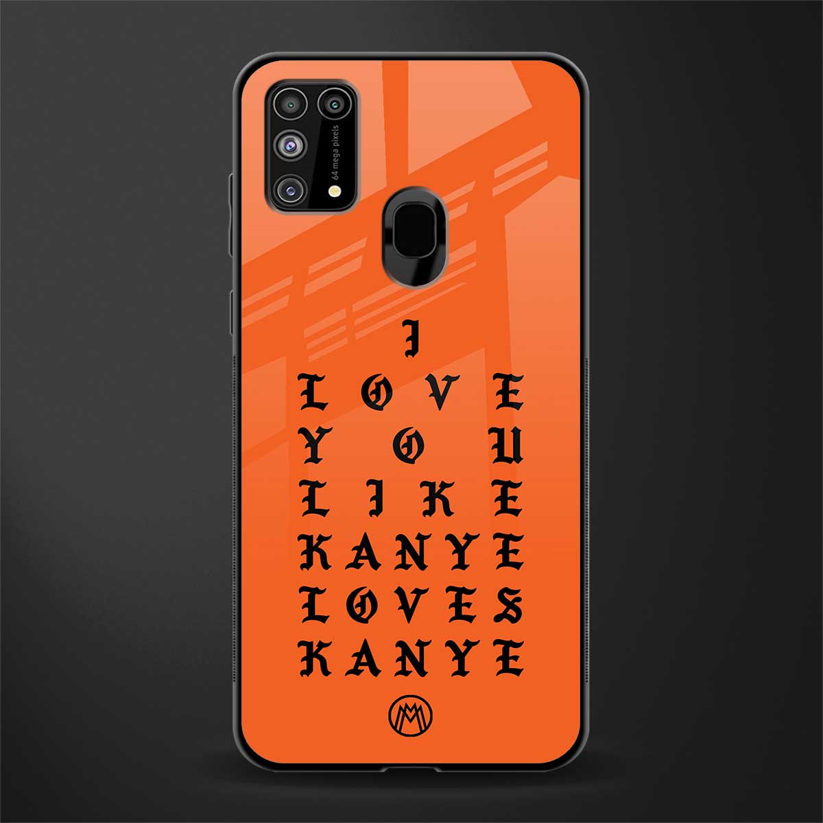 love like kanye glass case for samsung galaxy m31 image