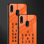 love like kanye glass case for samsung galaxy m10s image-2