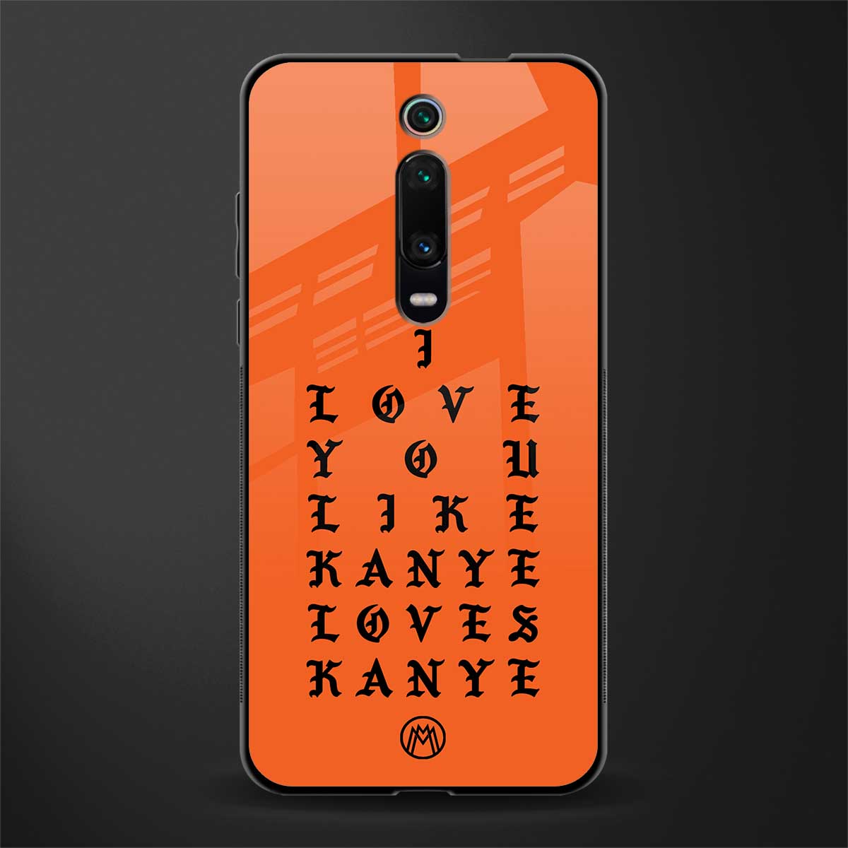 love like kanye glass case for redmi k20 pro image