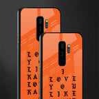 love like kanye glass case for samsung galaxy s9 plus image-2