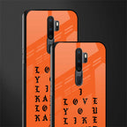 love like kanye glass case for oppo a9 2020 image-2