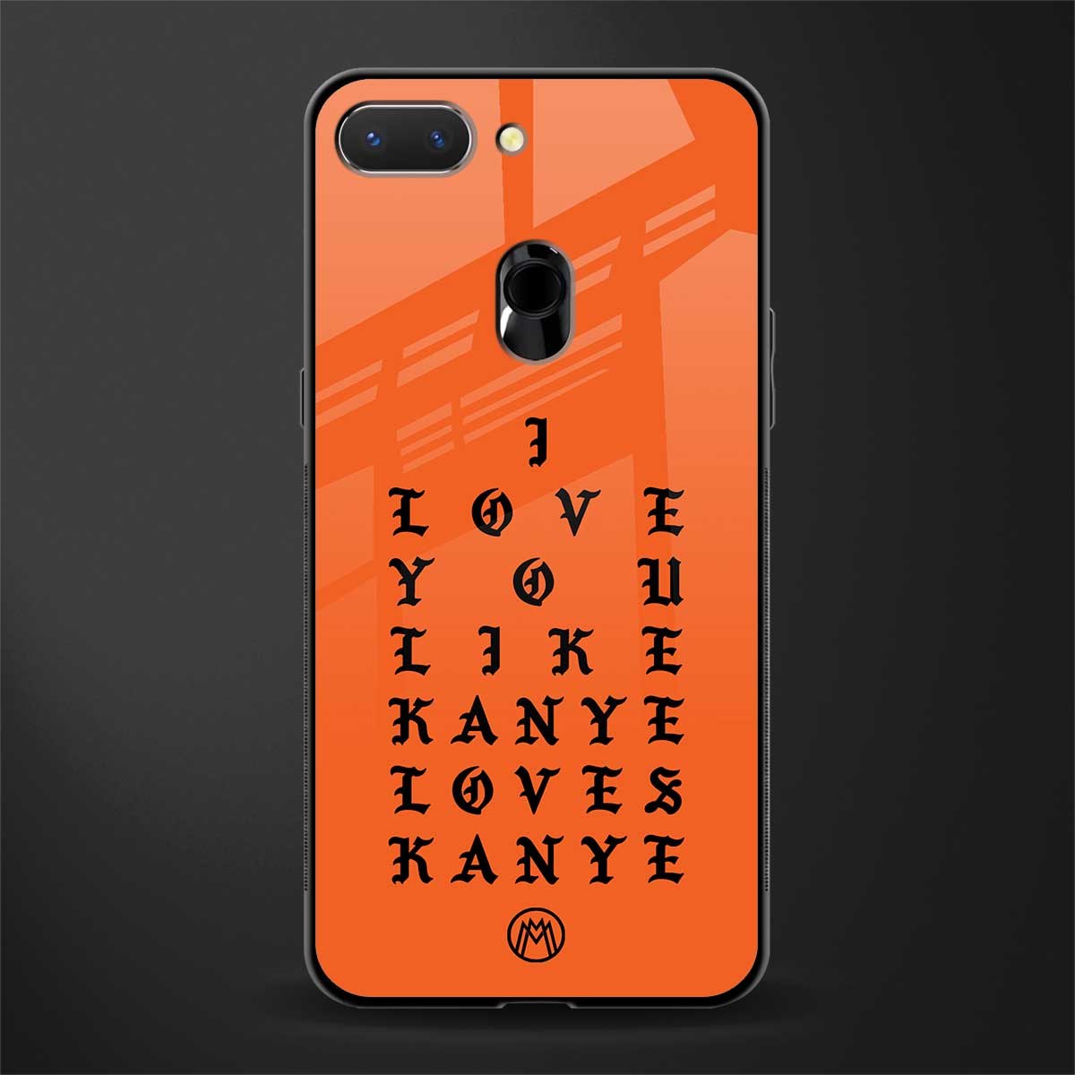 love like kanye glass case for oppo a5 image