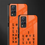 love like kanye glass case for vivo v21 5g image-2