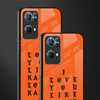 love like kanye glass case for oppo reno7 pro 5g image-2
