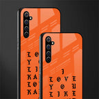 love like kanye glass case for realme x50 pro image-2