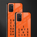 love like kanye glass case for samsung galaxy s10 lite image-2