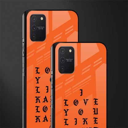love like kanye glass case for samsung galaxy a91 image-2