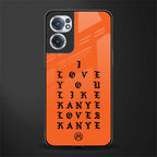 love like kanye glass case for oneplus nord ce 2 5g image