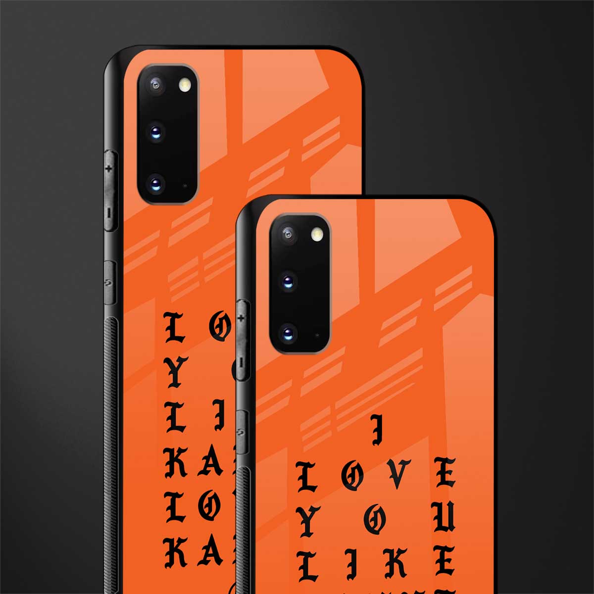 love like kanye glass case for samsung galaxy s20 image-2
