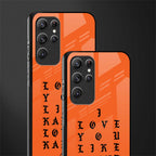 love like kanye glass case for samsung galaxy s22 ultra 5g image-2