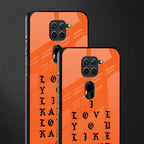 love like kanye glass case for redmi note 9 image-2