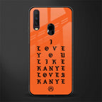 love like kanye glass case for vivo y15 image