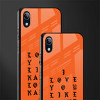 love like kanye glass case for vivo y91i image-2