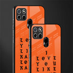 love like kanye glass case for realme c25 realme c25s image-2