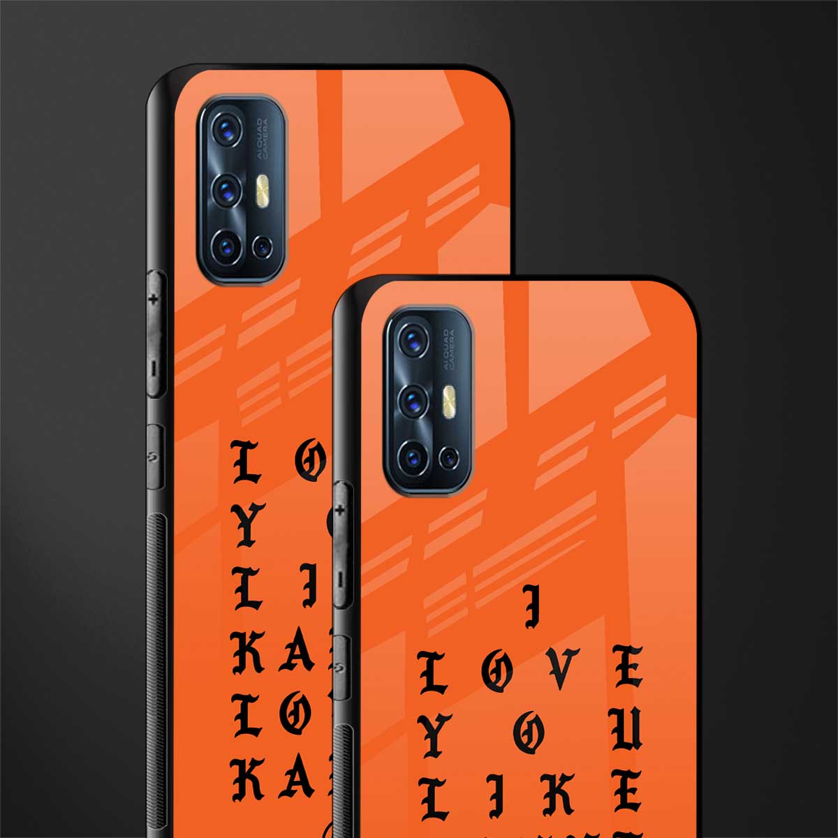 love like kanye glass case for vivo v17 image-2