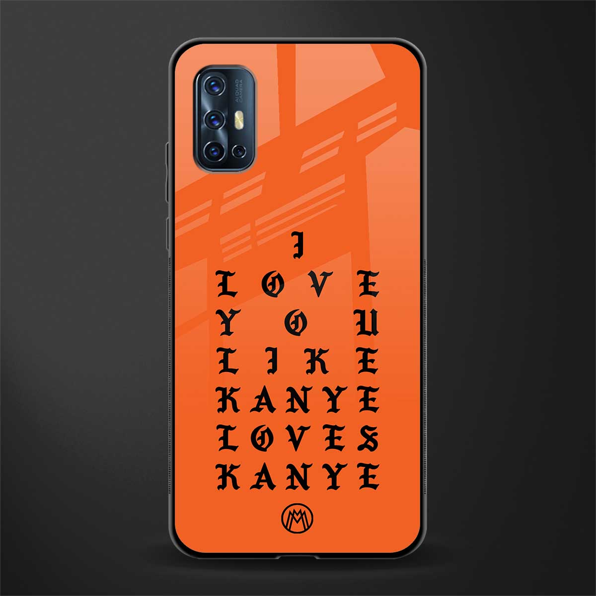 love like kanye glass case for vivo v17 image