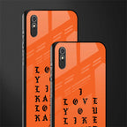 love like kanye glass case for redmi 9i image-2