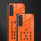love like kanye glass case for oppo reno 4 pro image-2
