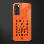love like kanye glass case for vivo v20 se image
