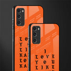 love like kanye glass case for samsung galaxy s20 fe image-2