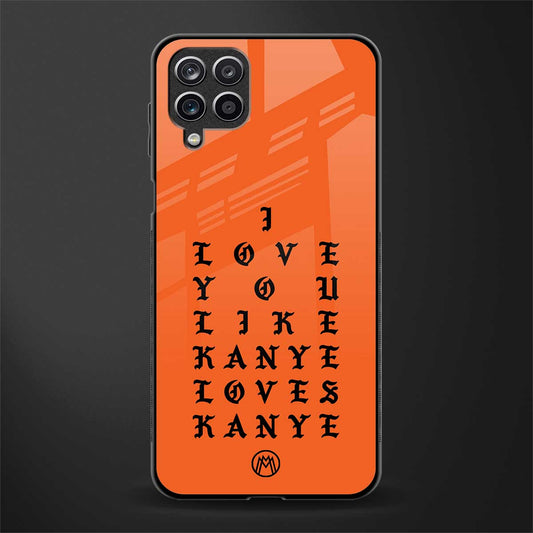 love like kanye glass case for samsung galaxy m12 image
