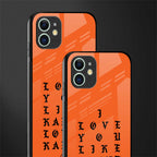 love like kanye glass case for iphone 11 image-2