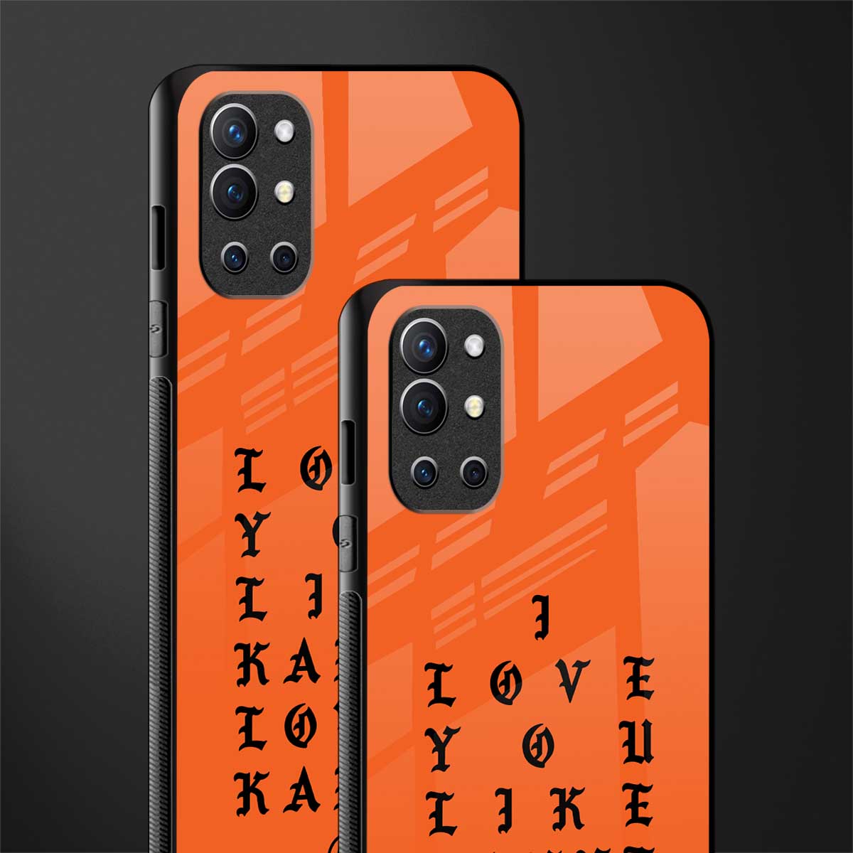 love like kanye glass case for oneplus 9r image-2