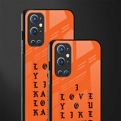 love like kanye glass case for oneplus 9 pro image-2