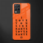 love like kanye glass case for realme 8 5g image