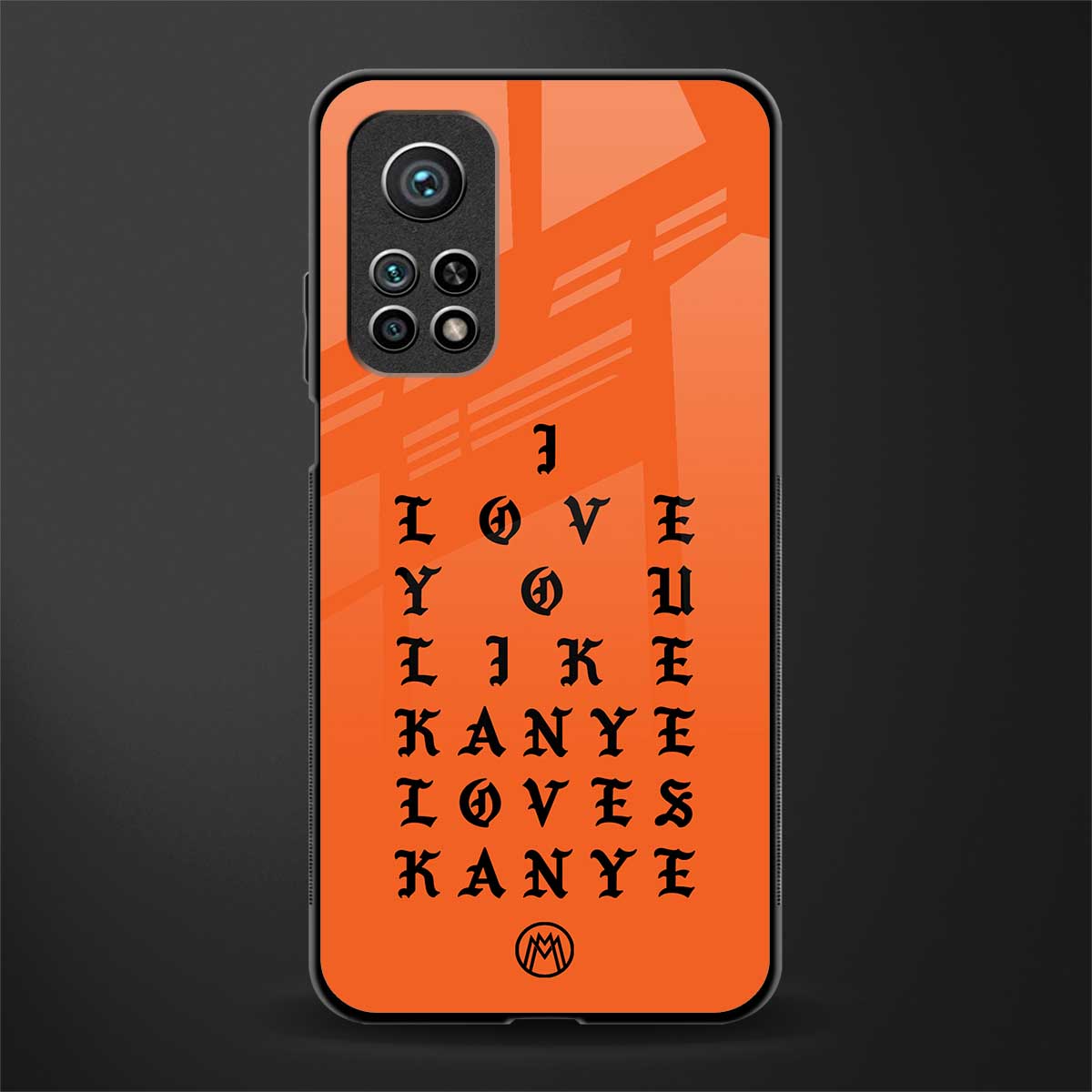 love like kanye glass case for mi 10t 5g image