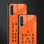 love like kanye glass case for oneplus nord ce 5g image-2